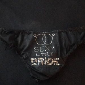 NWOT SEXY LITTLE BRIDE VICTORIAS SECRET UNDERWEAR